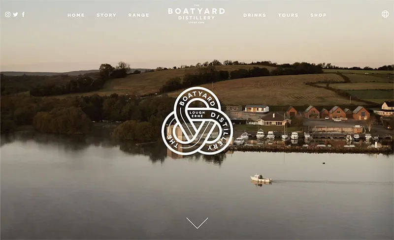 Boatyard Distillery website